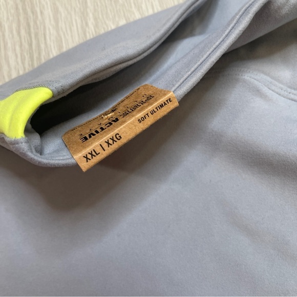 Pink Active Soft Ultimate High Waist 6” Biker Shorts Gray Women’s Size XXL New - Picture 8 of 15